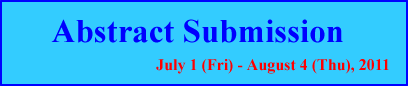 Abstract Submission Entry